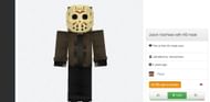 This Jason skin features a depthful 3D mask and a high definition set of textures (Image via Nova Skin)